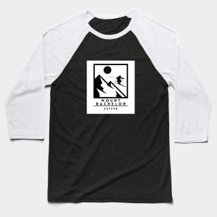 Mount Bachelor Oregon United States ski Baseball T-Shirt